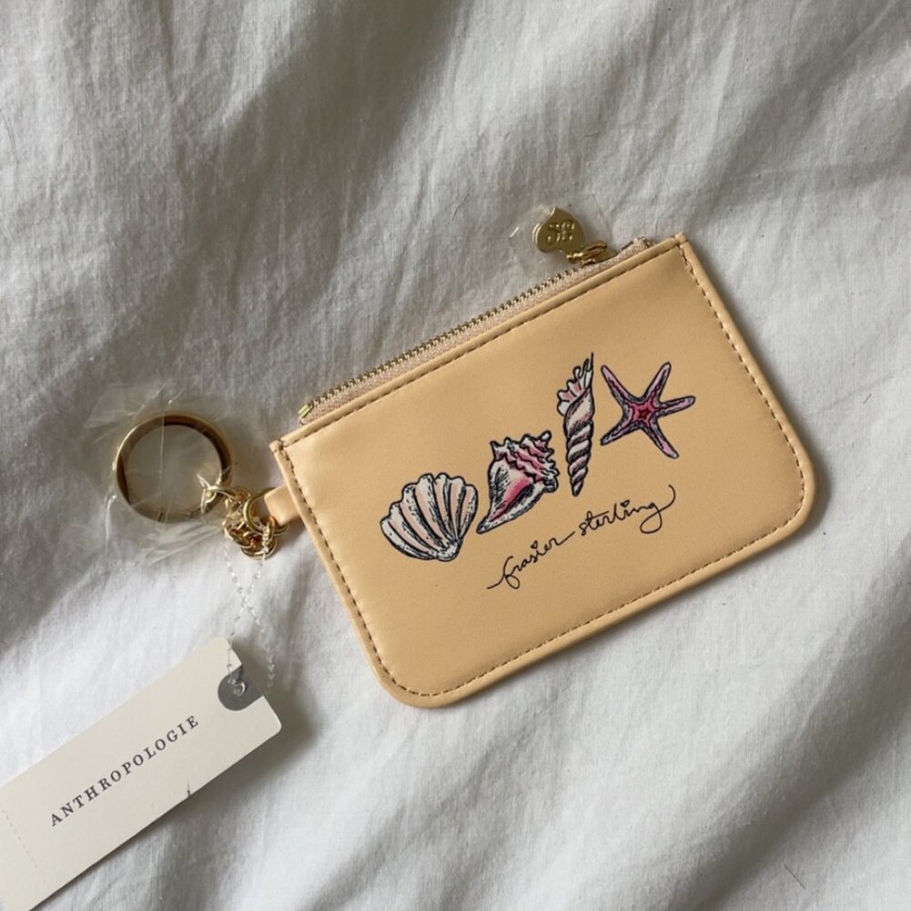 ANTHROPOLOGIE KEYCHAIN WALLET